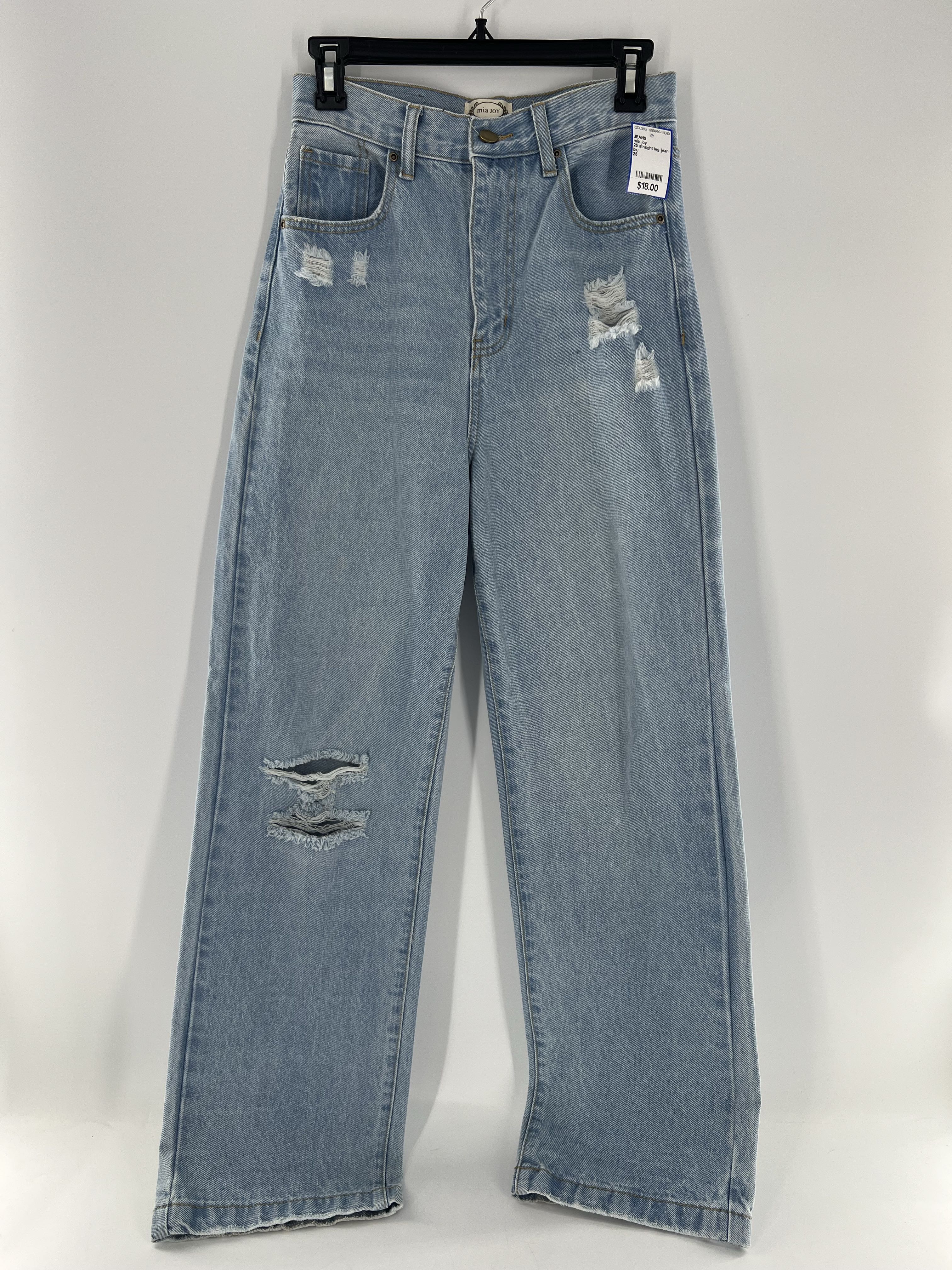 25 straight leg jean