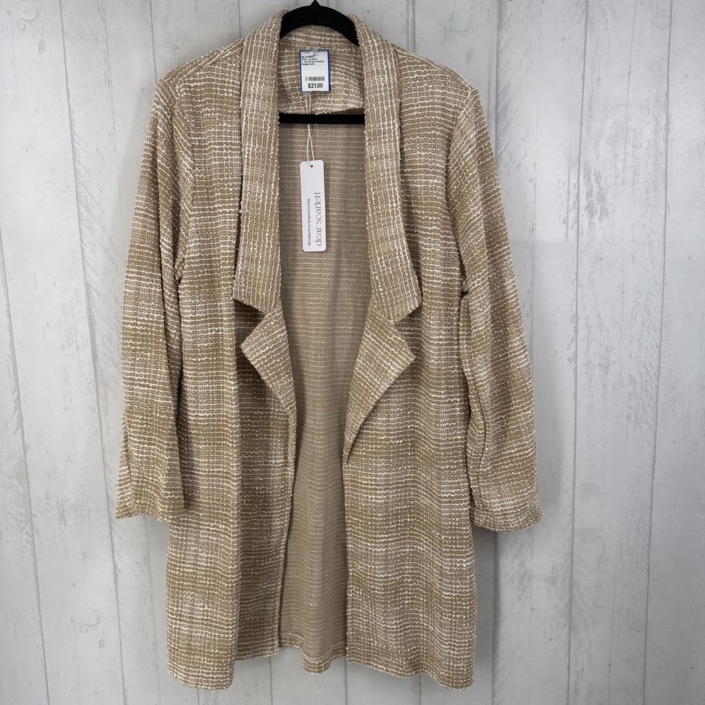 L textured duster