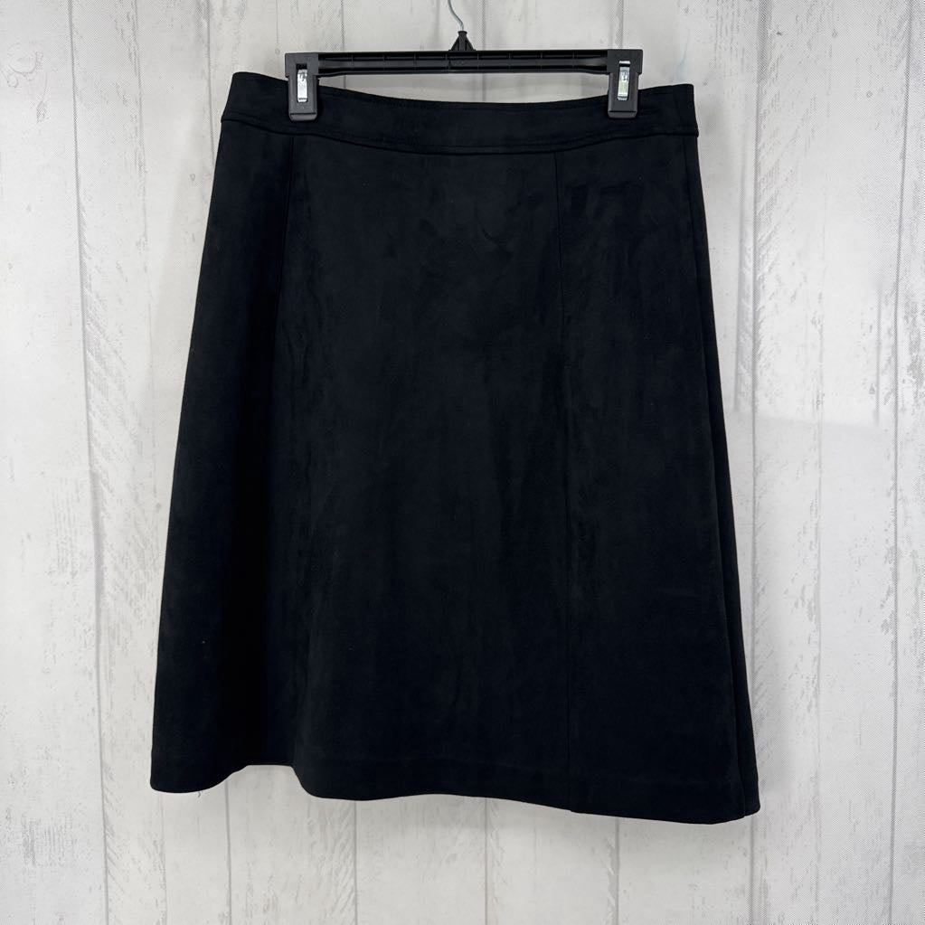 faux suede skirt
