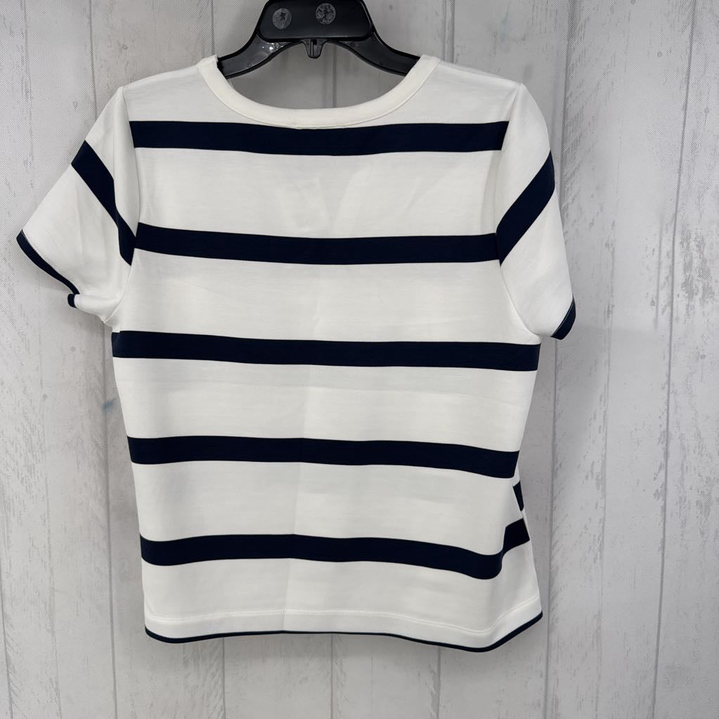 R58 L striped s/s top
