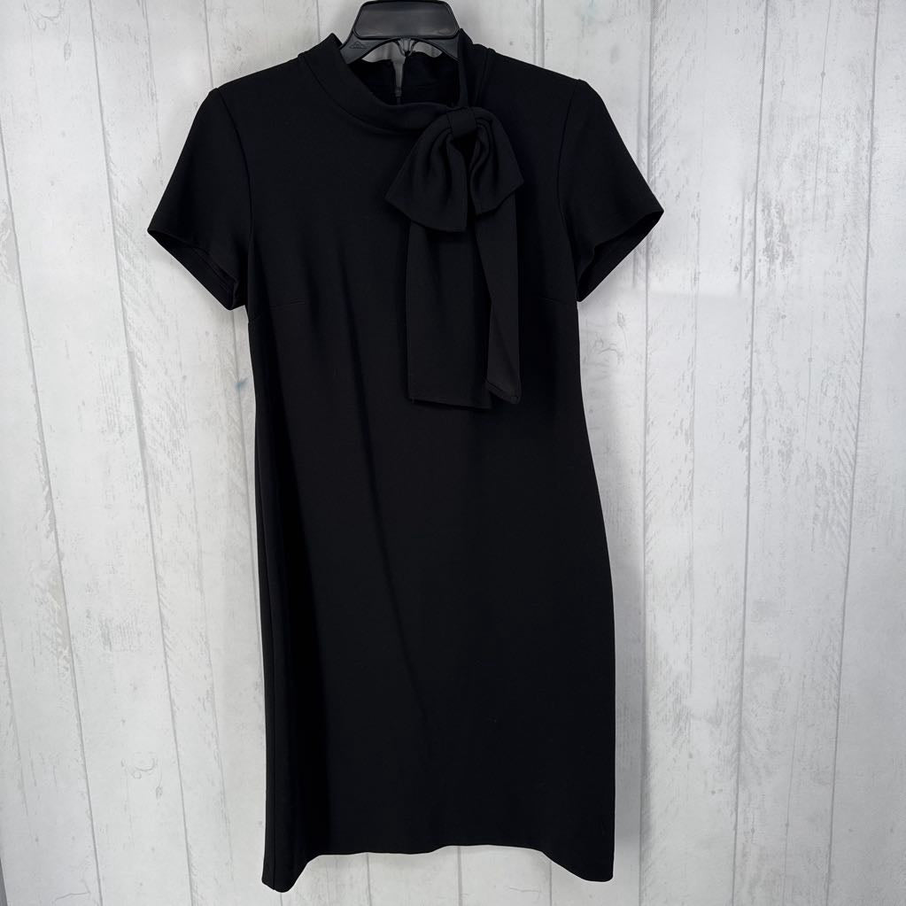 8 bow front s/s dress