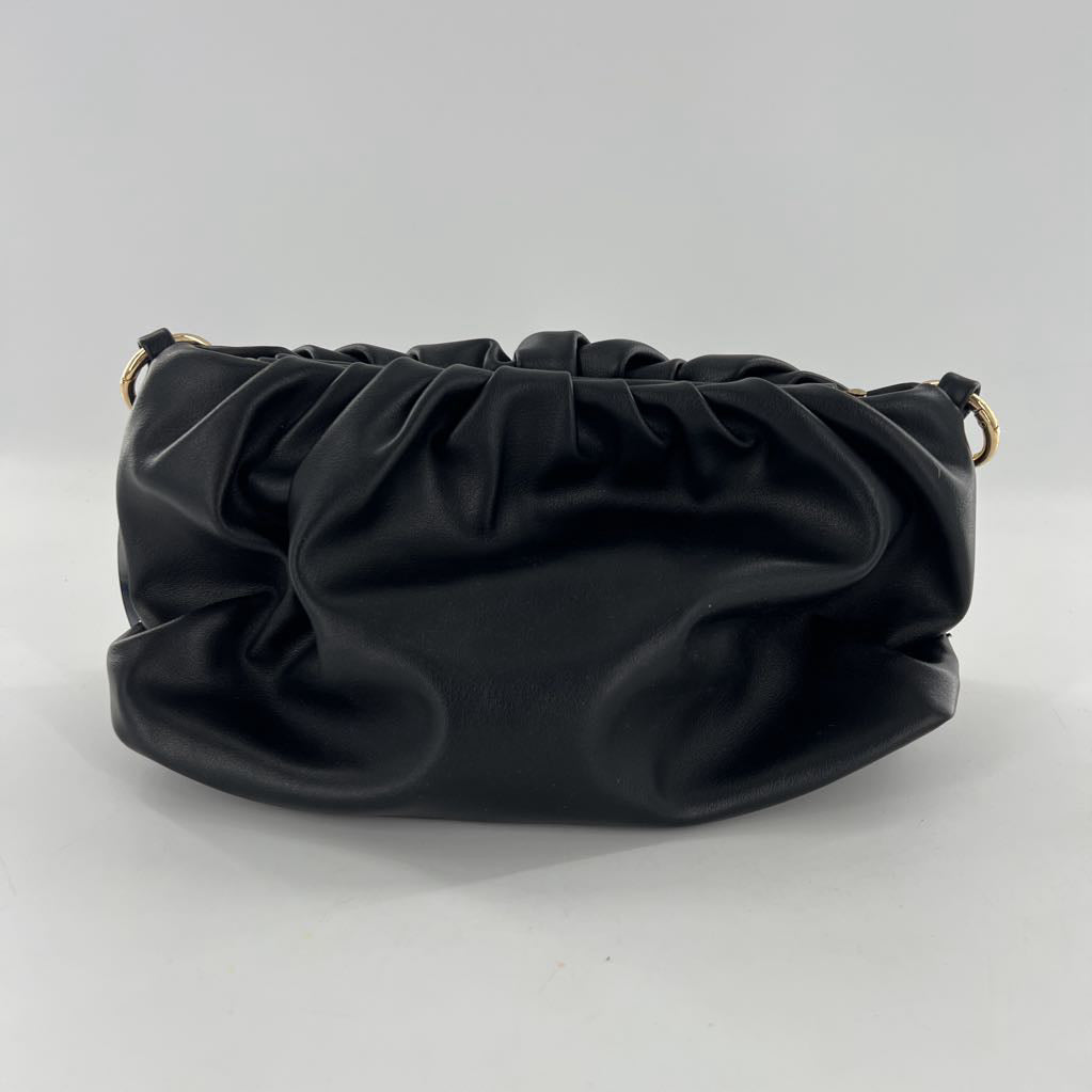 vegan leather chain strap purse