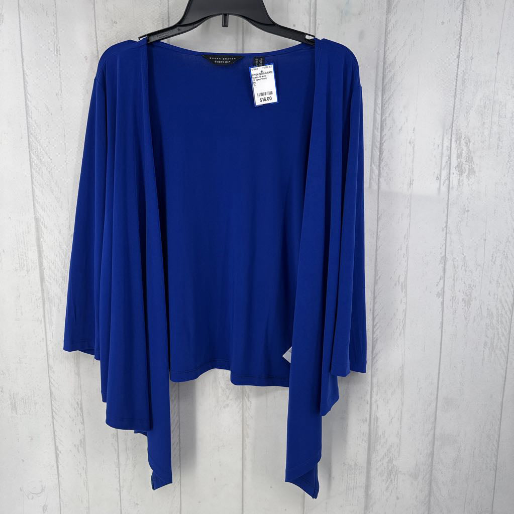 1X open front lightweight cardi