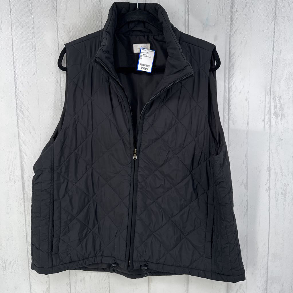 XXL quilted vest