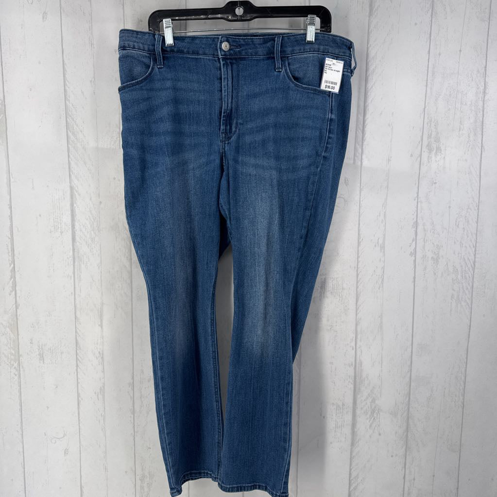 14s hi-rise straight leg jean