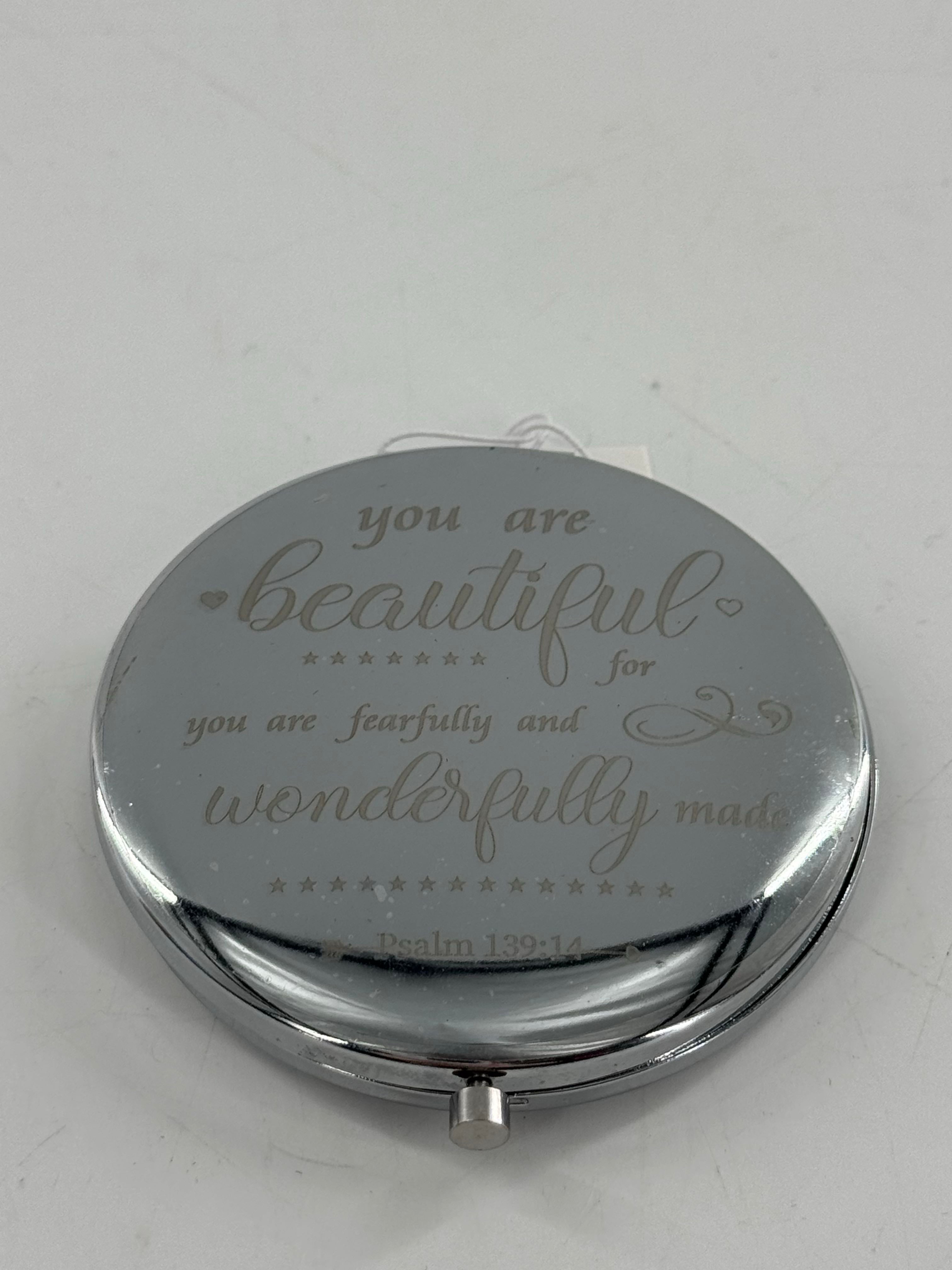 sparkle compact mirror
