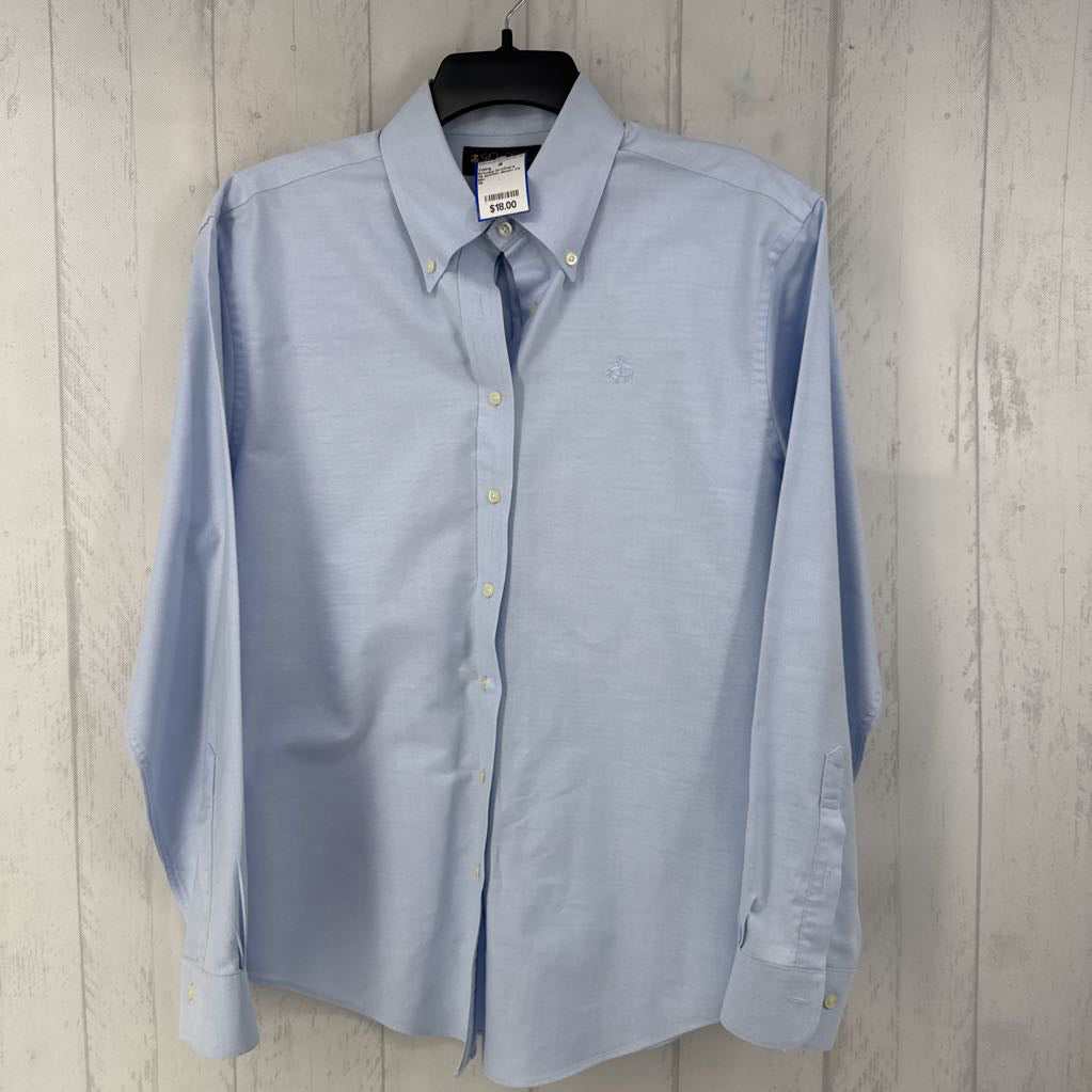 14 button down l/s top