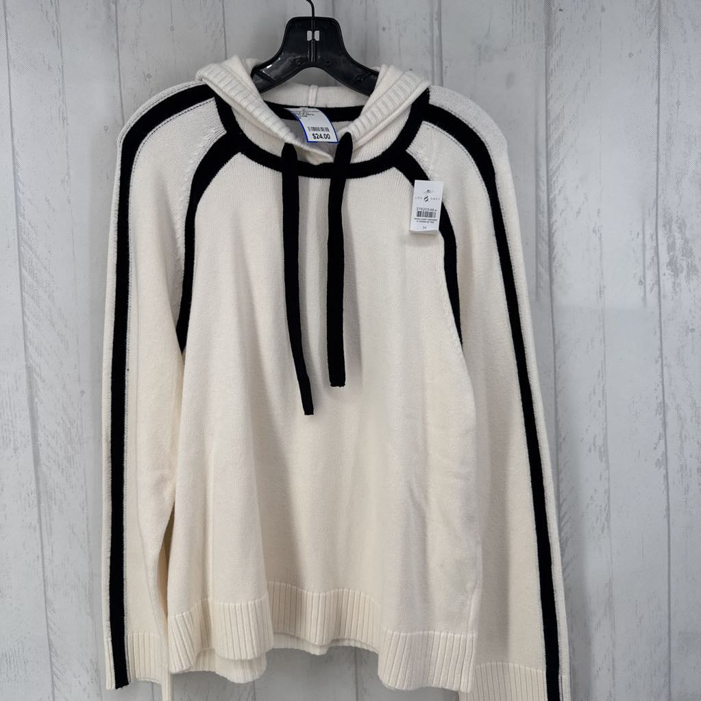 R90 M piping hooded sweater