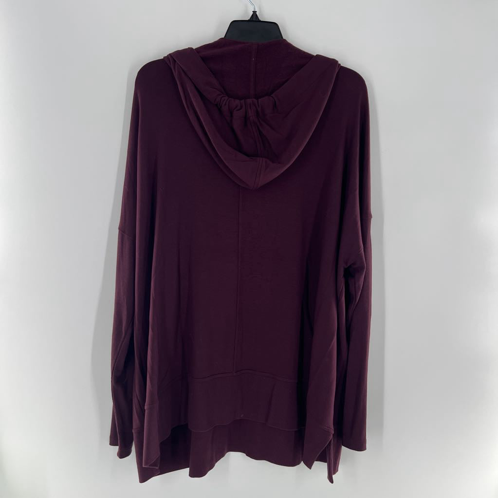 XL v-neck l/s pullover