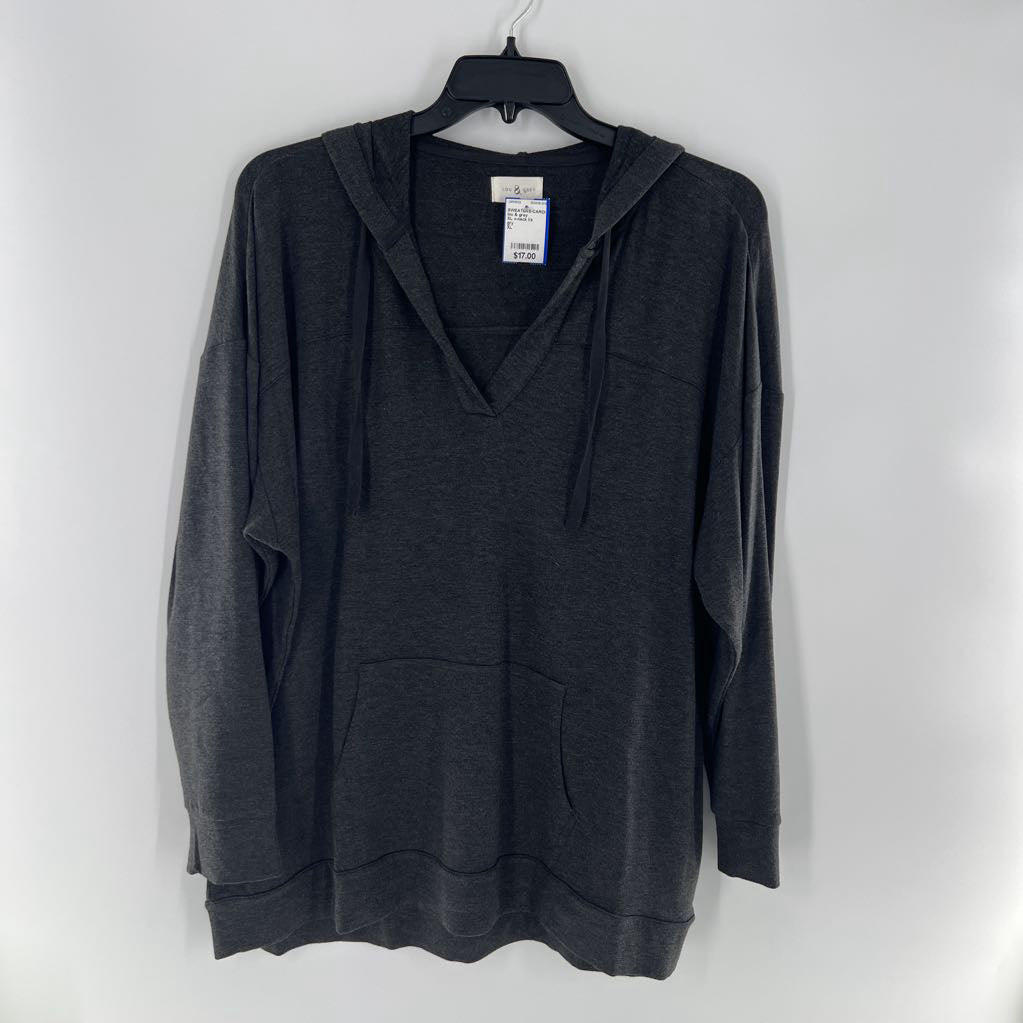 XL v-neck l/s pullover