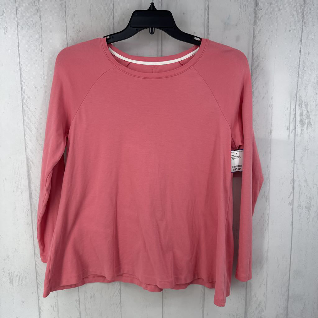 L scoop neck l/s tee