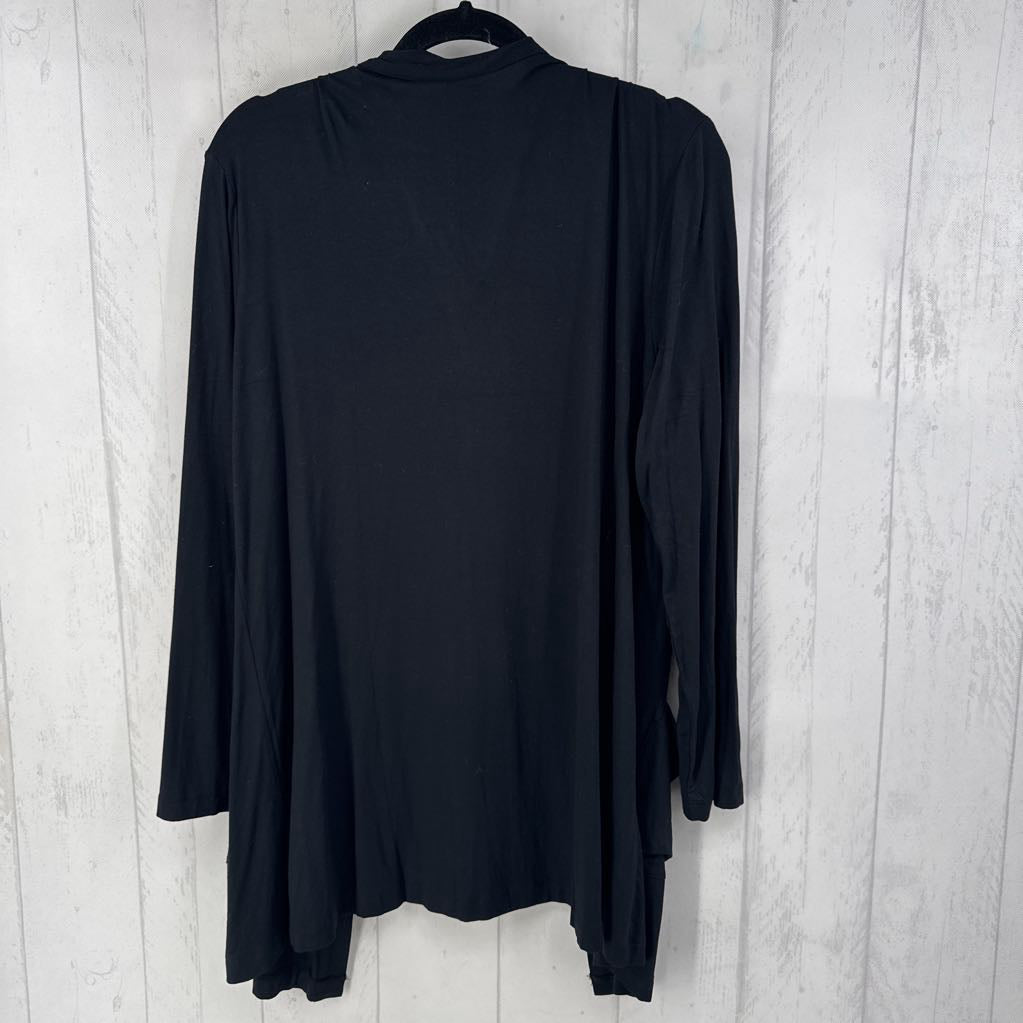 L lightweight open front cardi