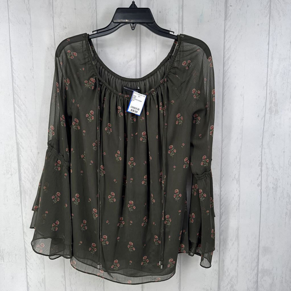 M flo print flutter slv top