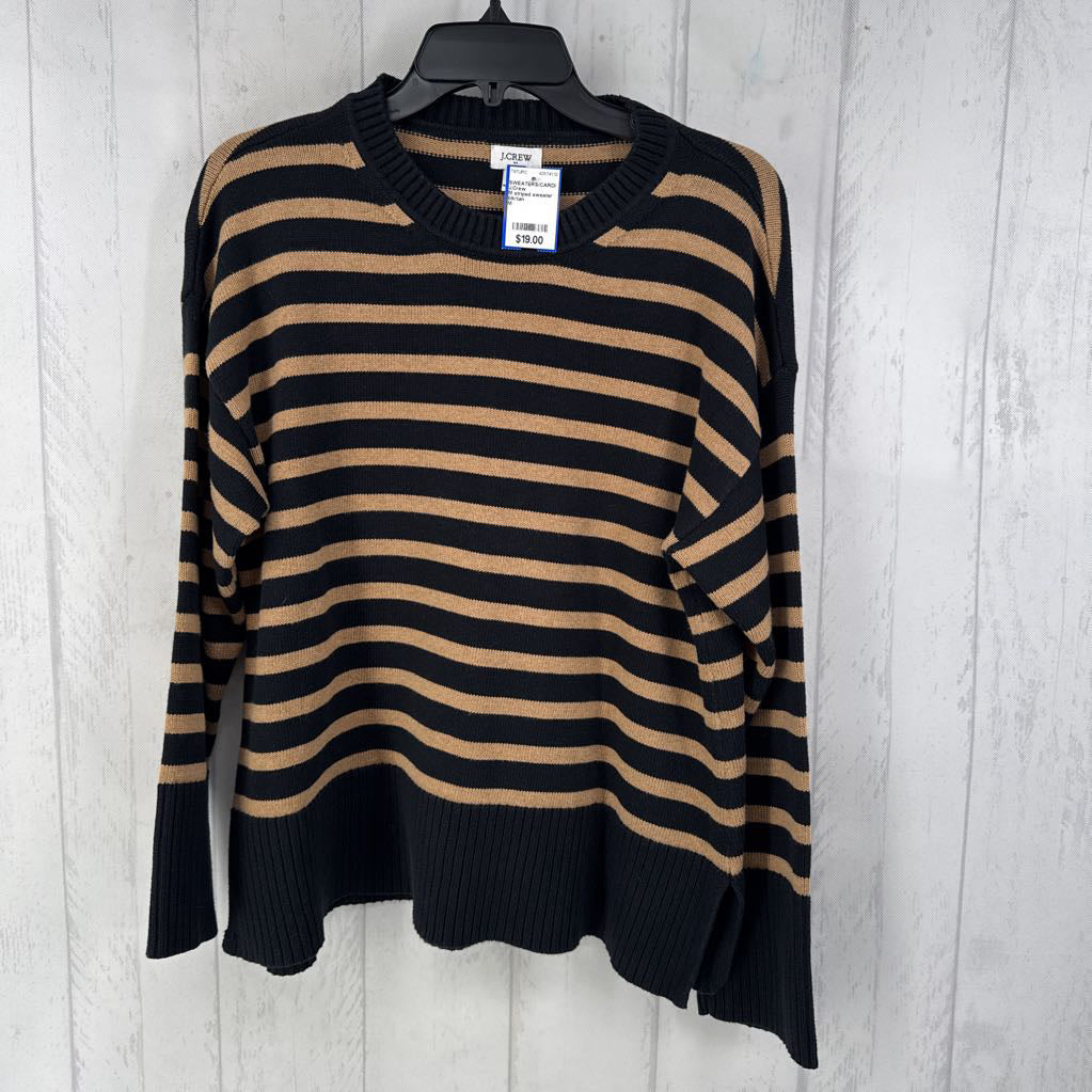 M striped sweater