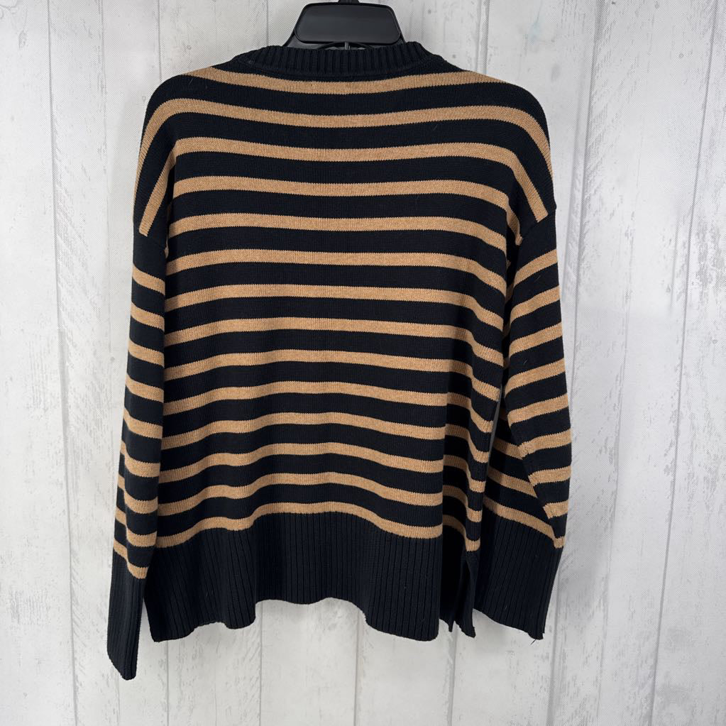 M striped sweater