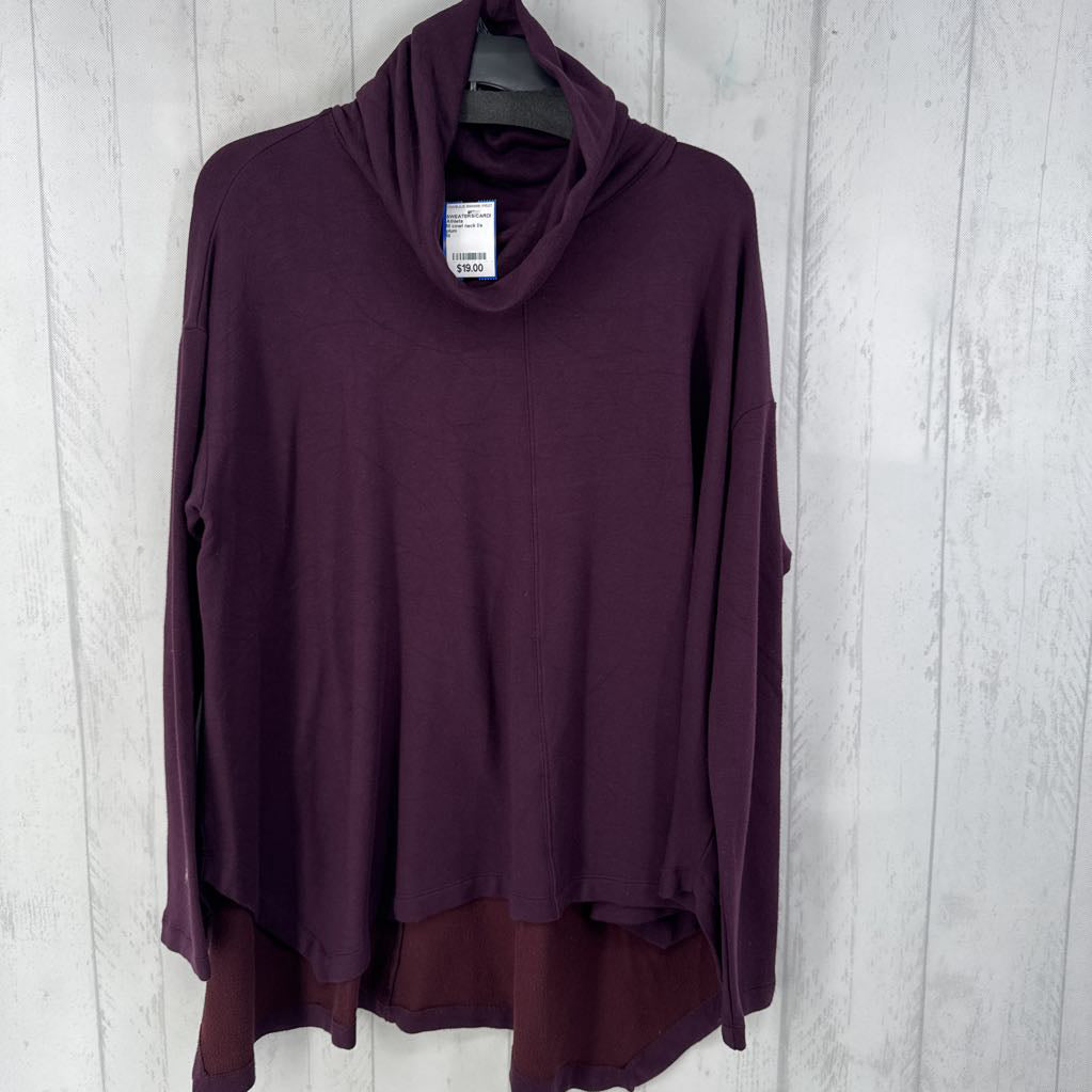 M cowl neck l/s tunic