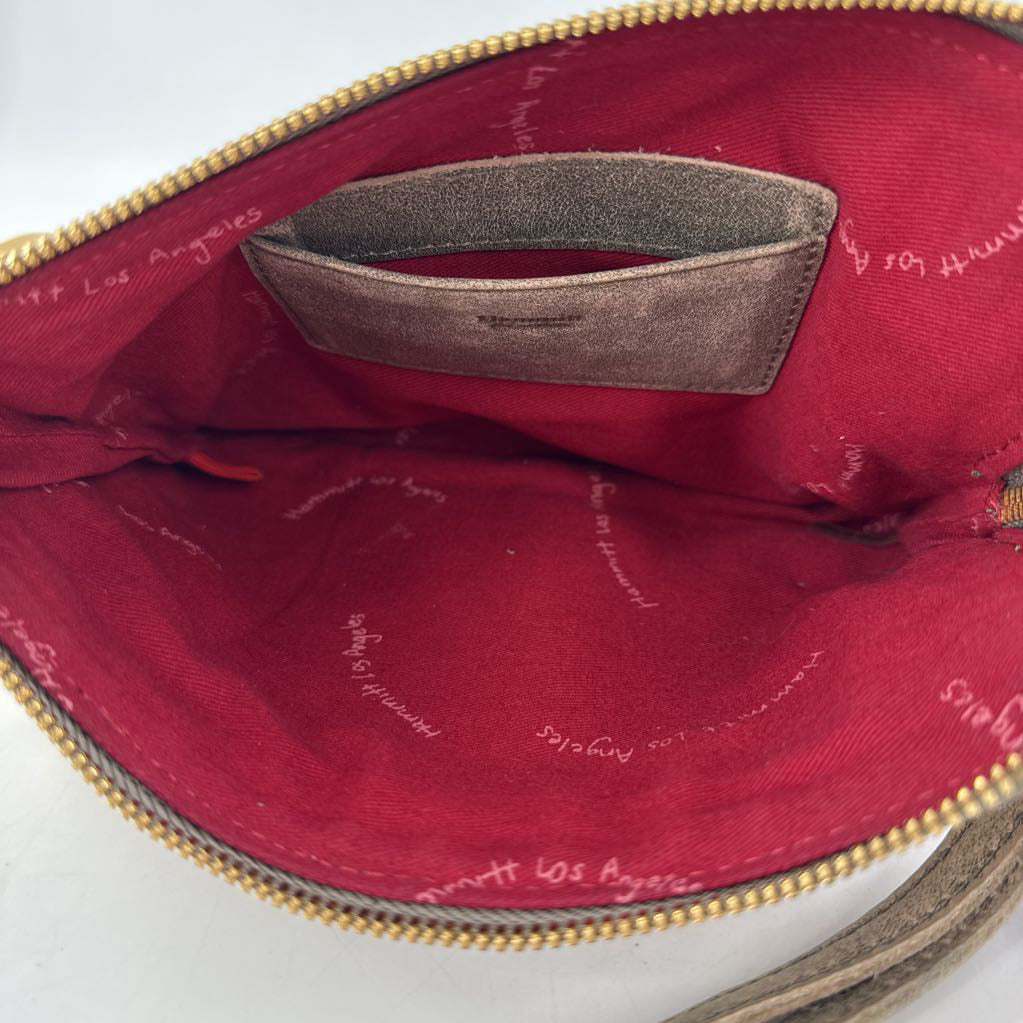 zip around studded wallet