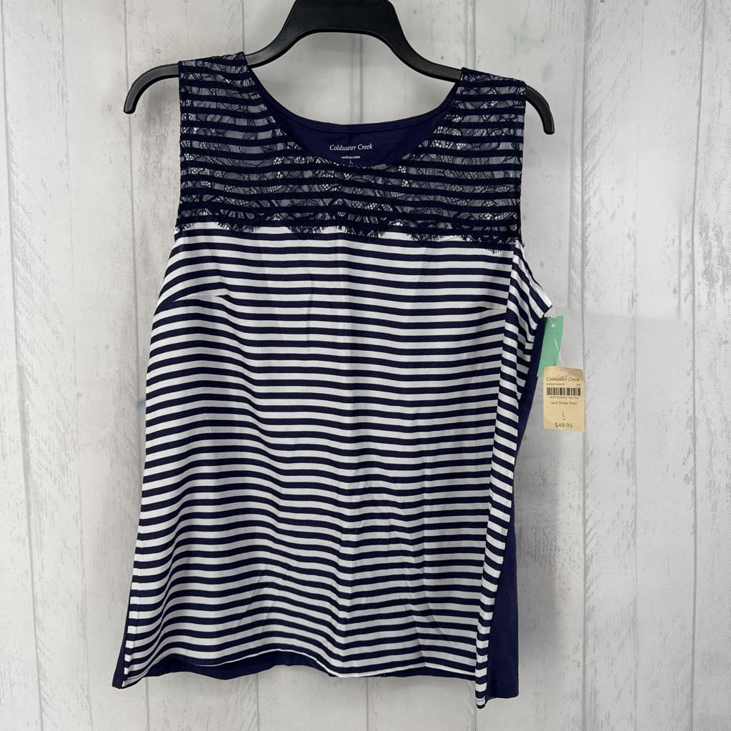 R50 L lace stripe cami