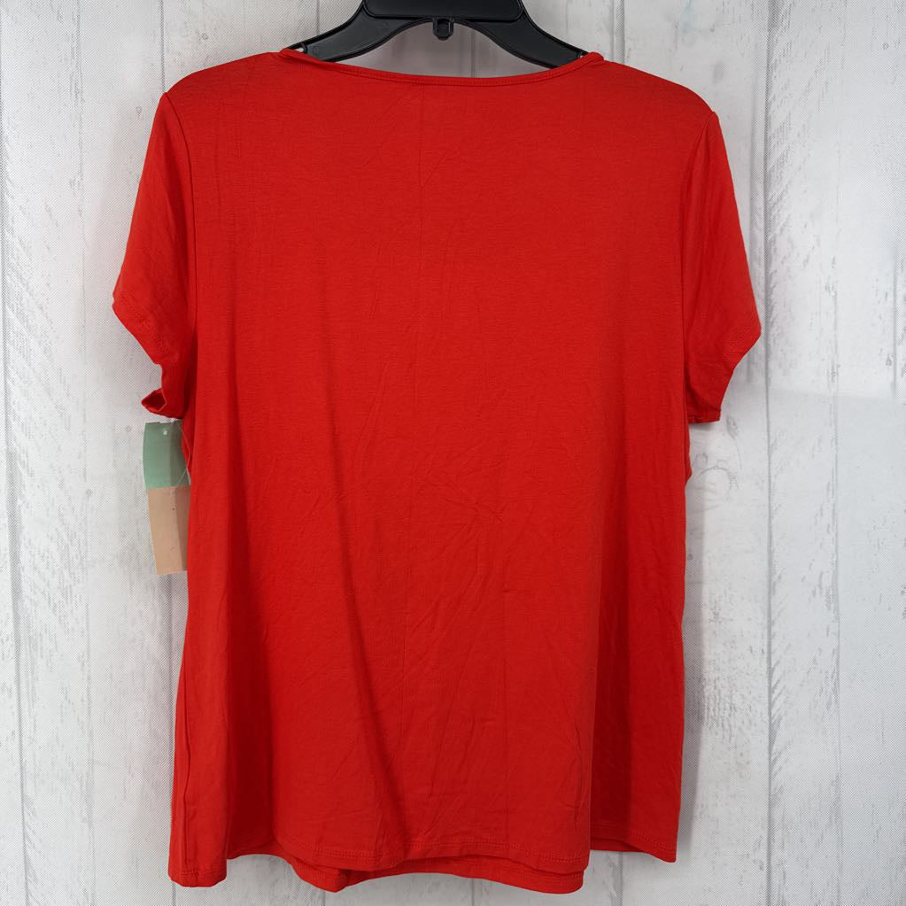 R40 L micro ruffles knit top