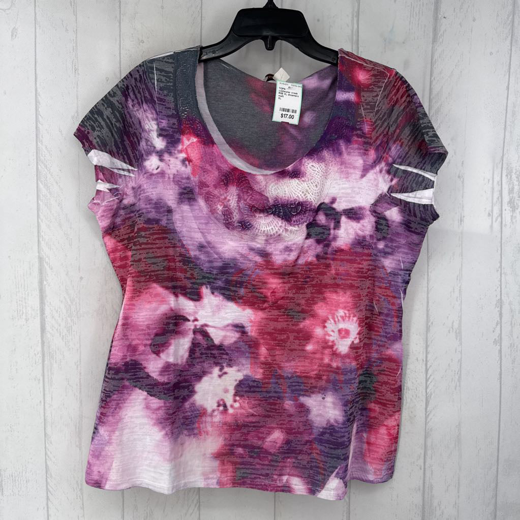 R55 XL dreamers burnout s/s top