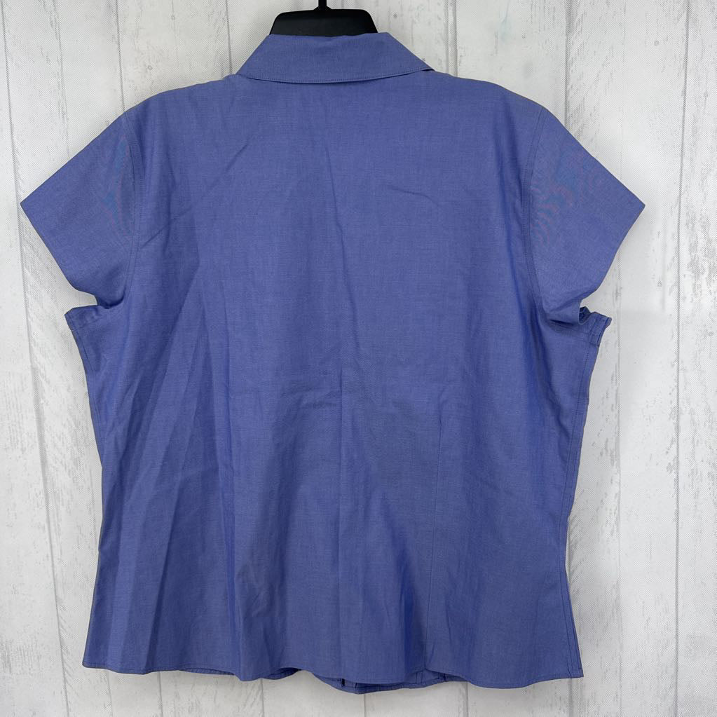 R49 XL no iron wst dtl s/s shirt