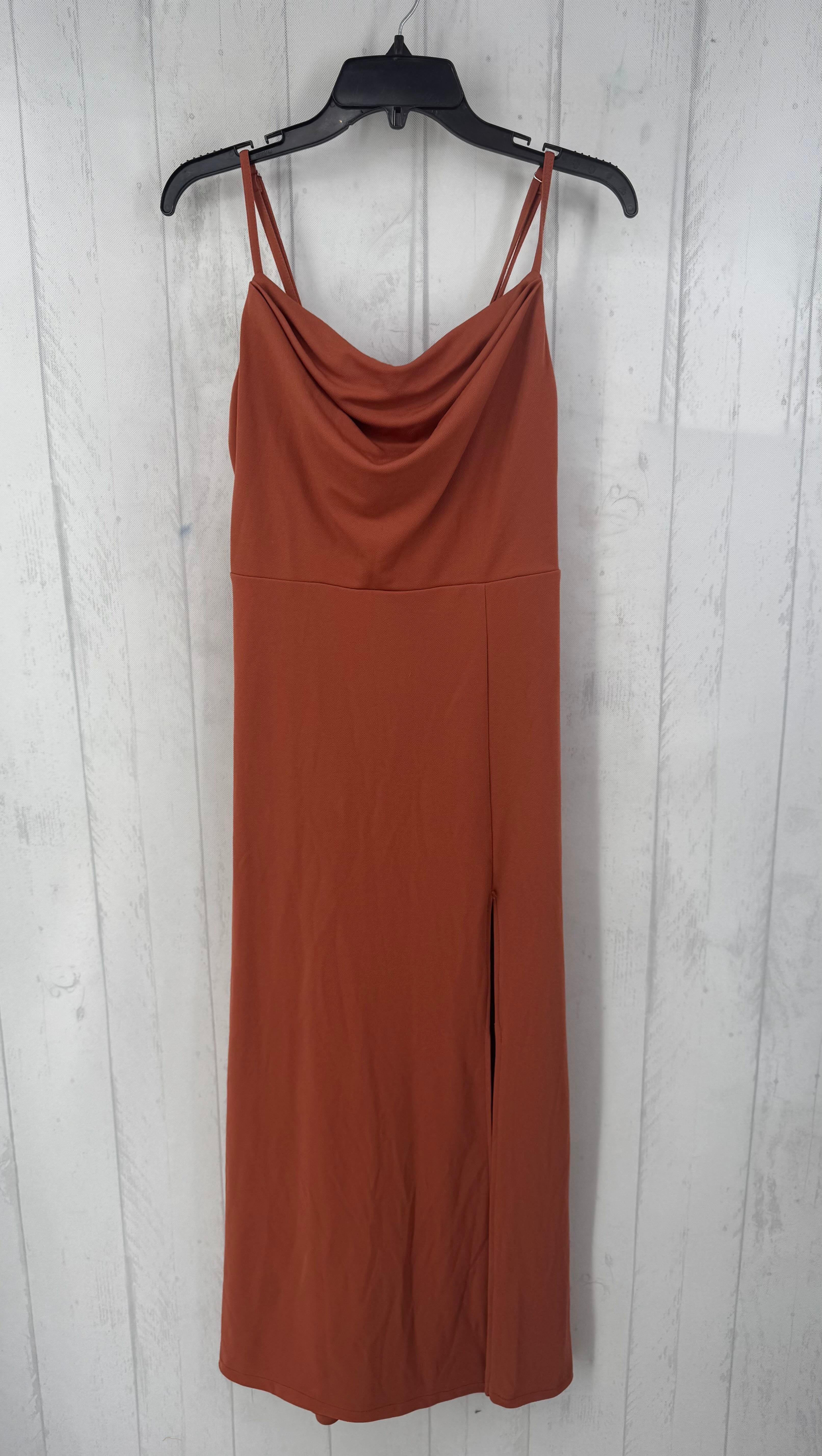 M side slit maxi dress