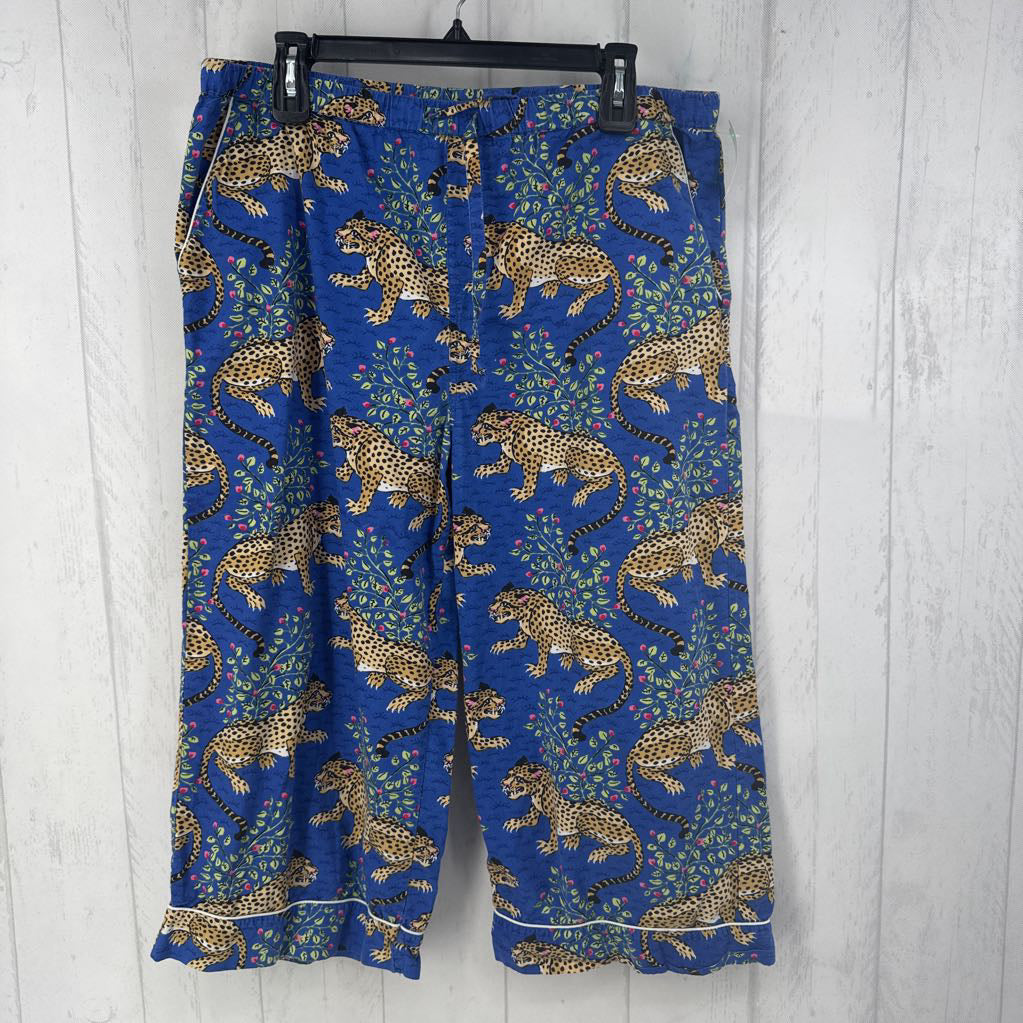 1 bagheera print poplin pants