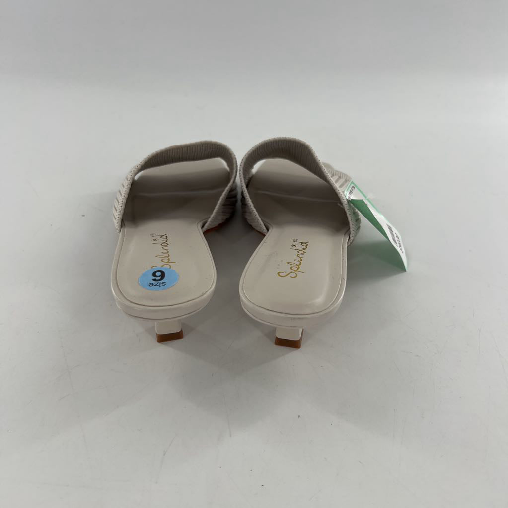 6 square toe kitten heel sandals