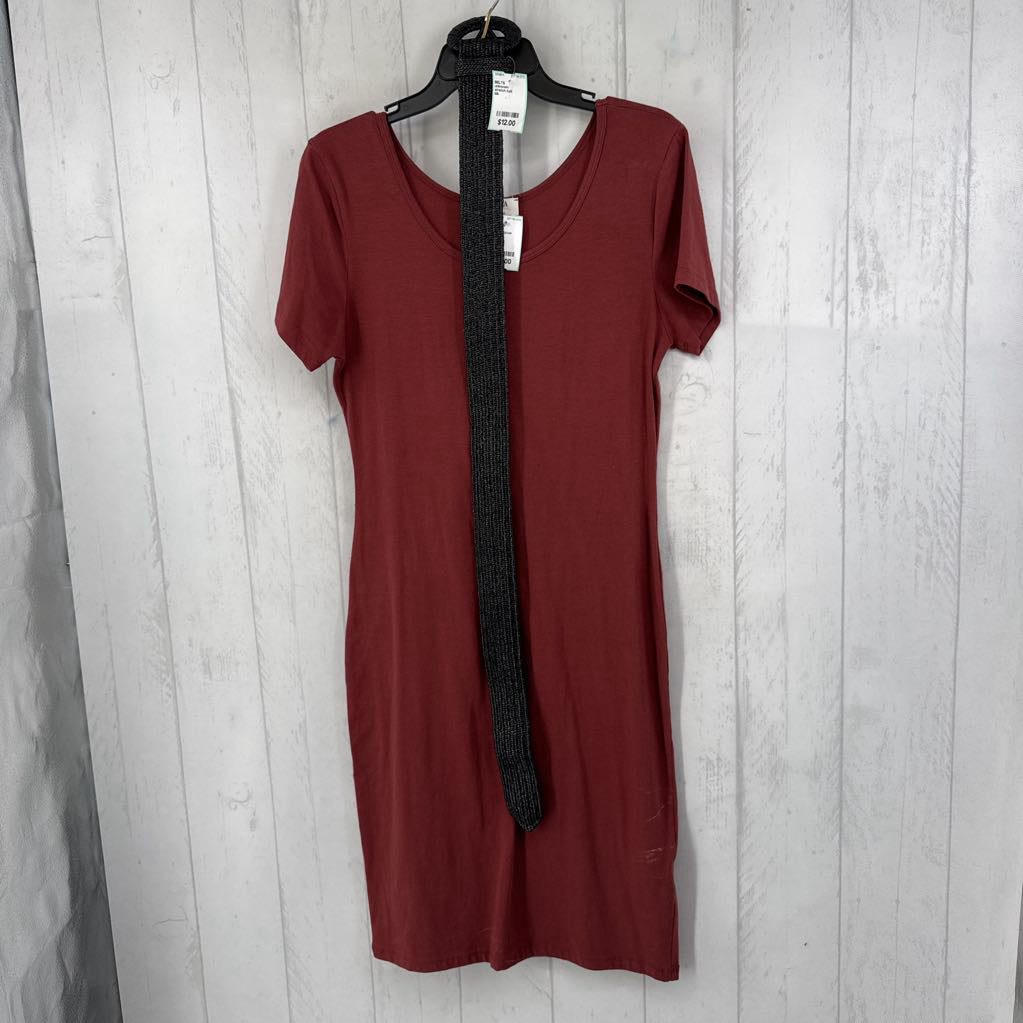L s/s bodycon dress