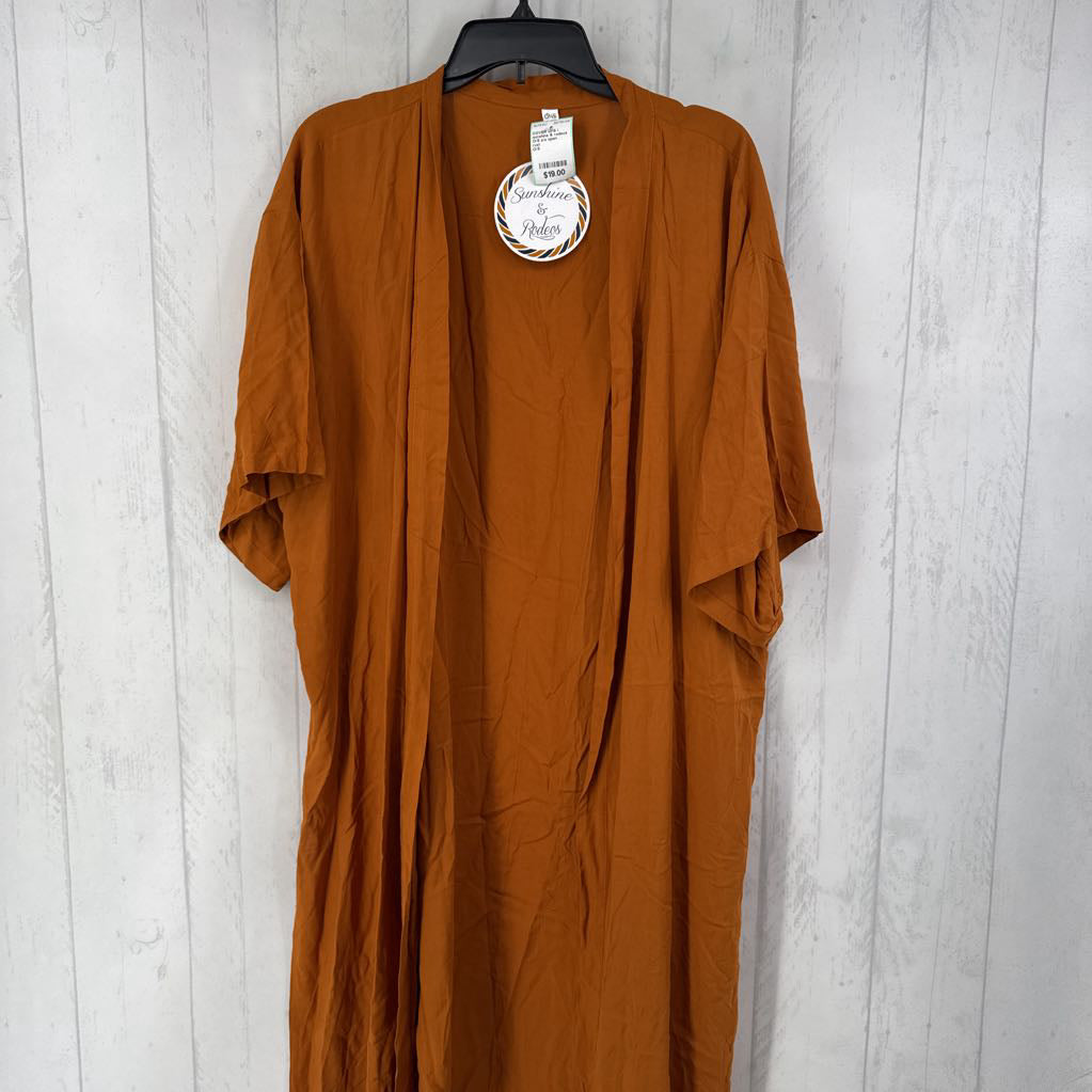 O/S s/s open duster/kimono