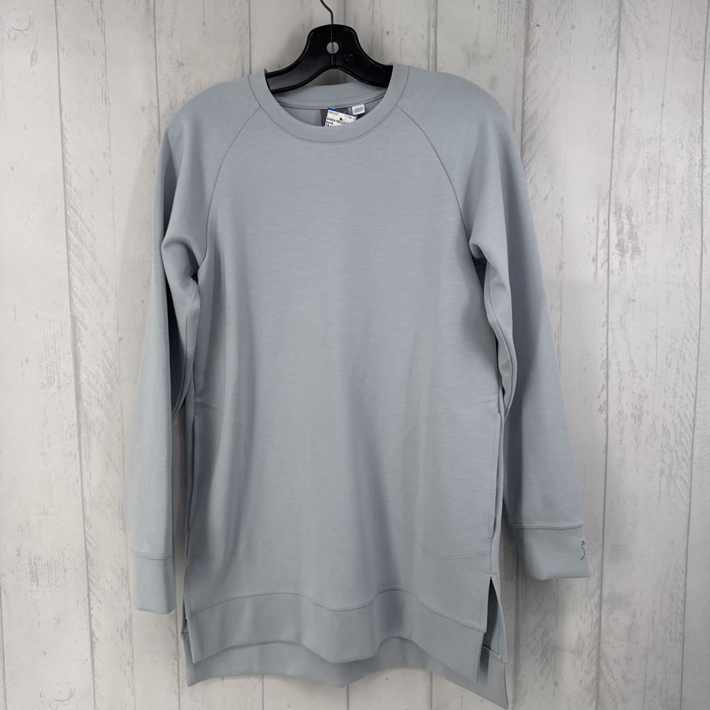 XS crewneck tunic sweatshirt