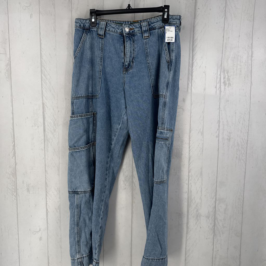 10 hi-rise cargo jean