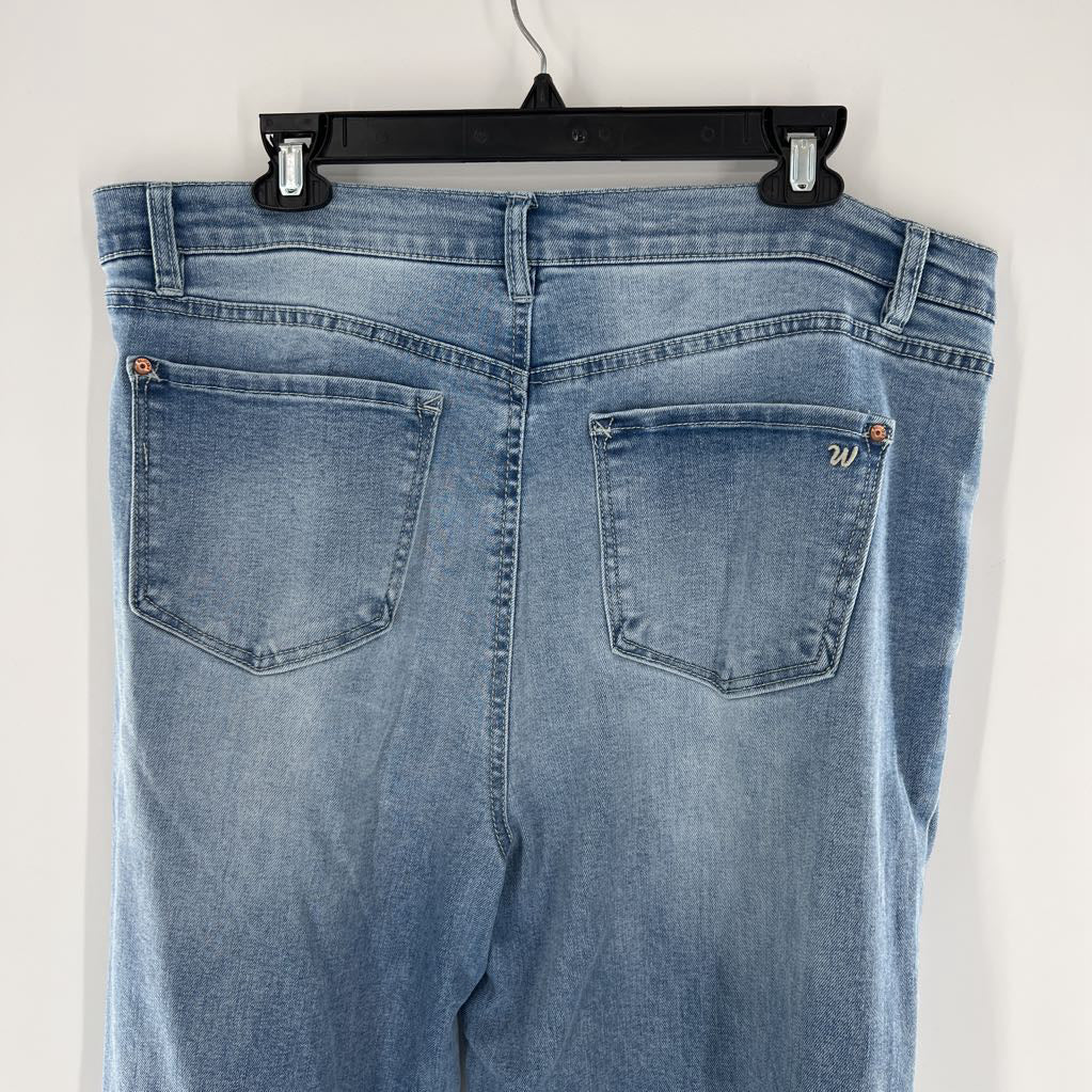 17 curvy fit hi-rise wide leg jean