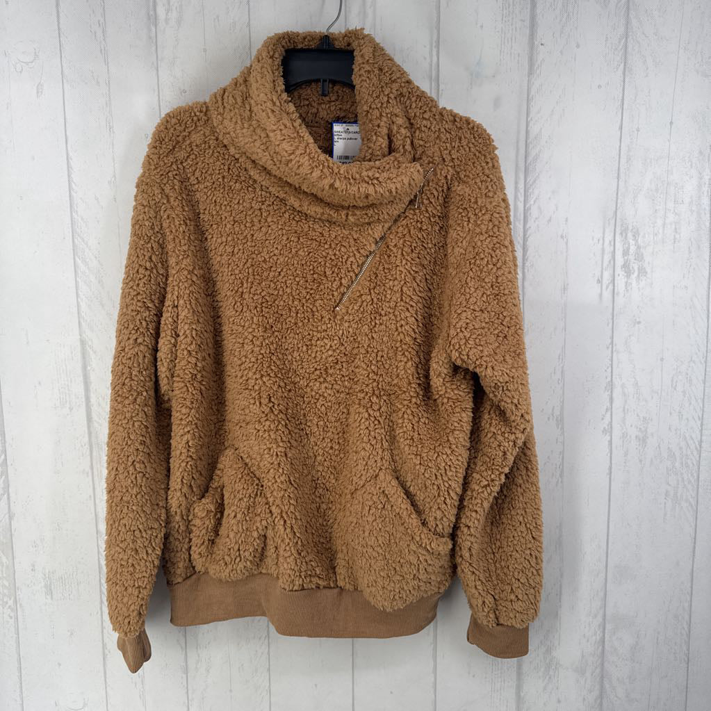 L sherpa pullover