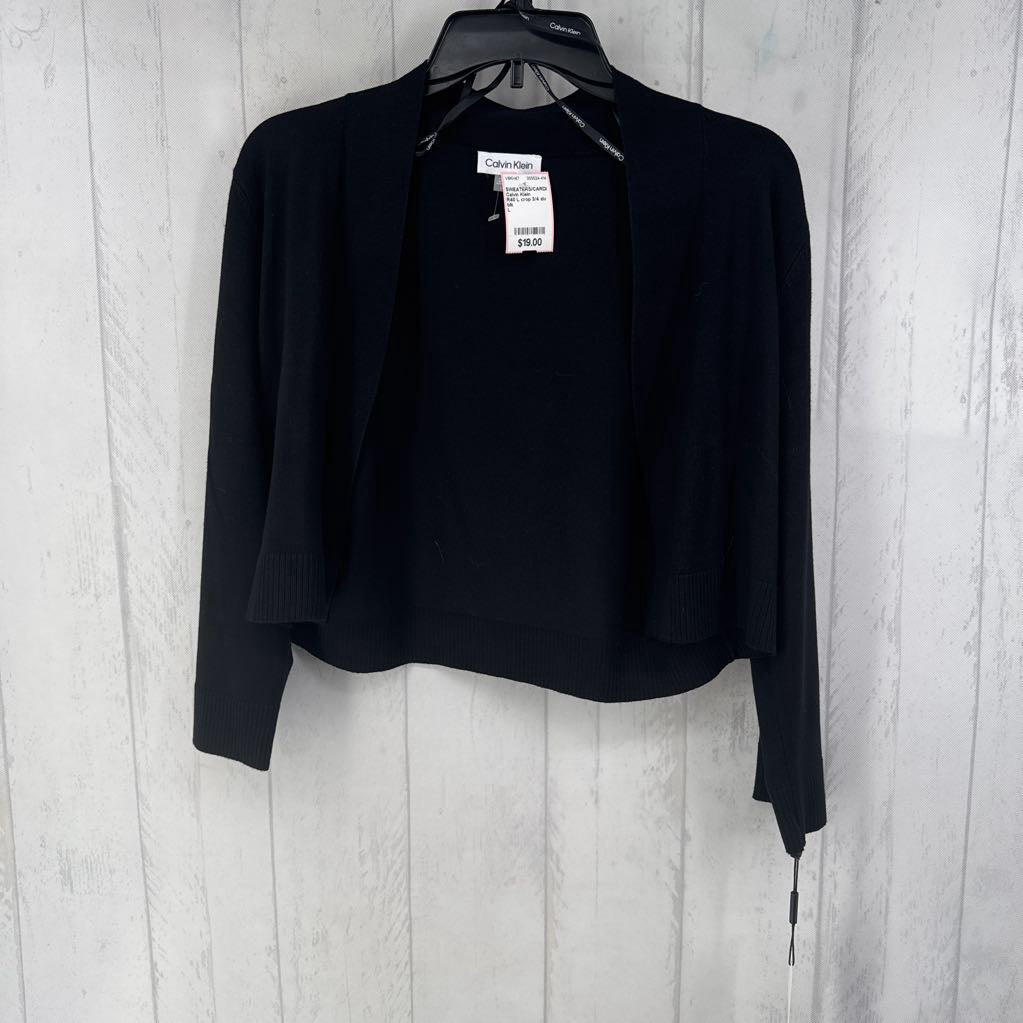 R40 L crop 3/4 slv cardi