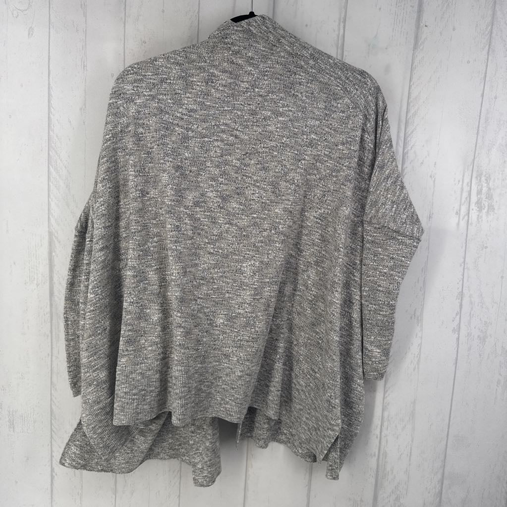 S marled drop shoulder cardi