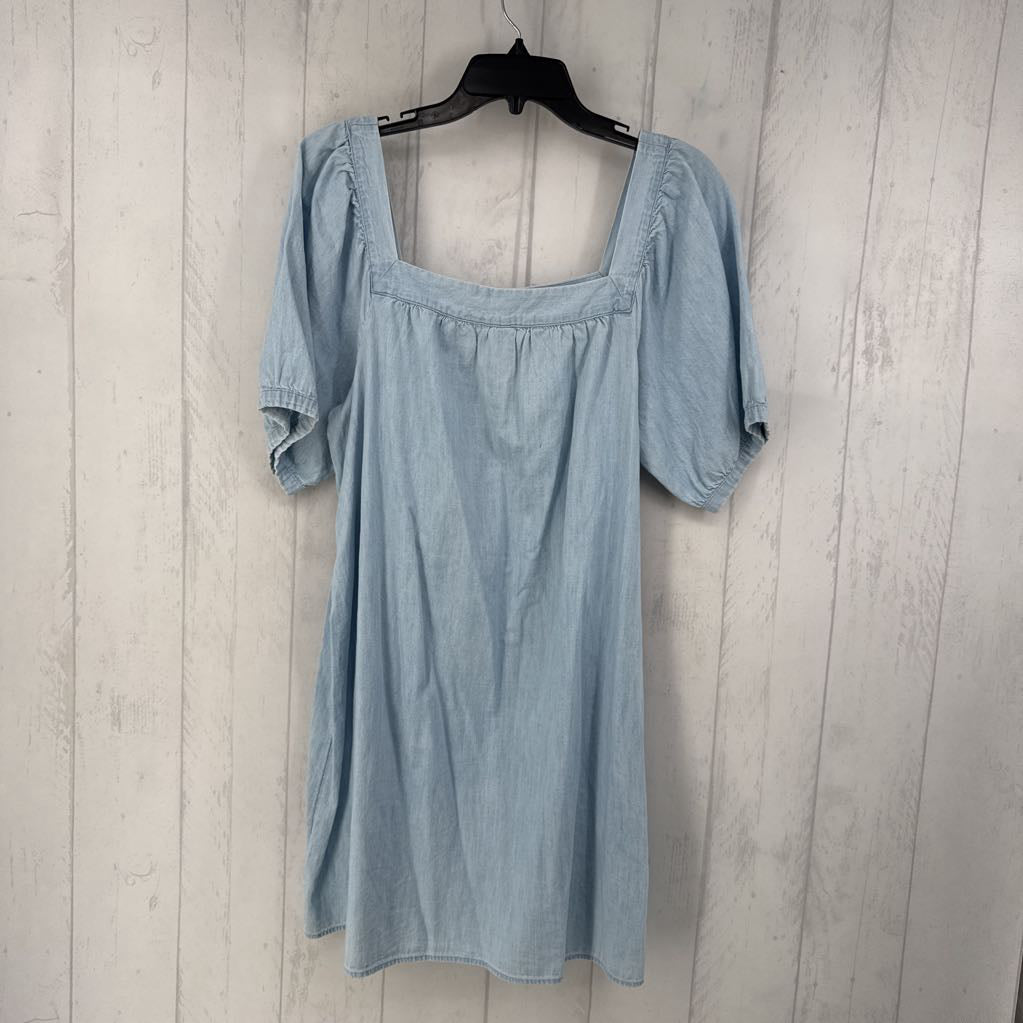 L chambray s/s dress