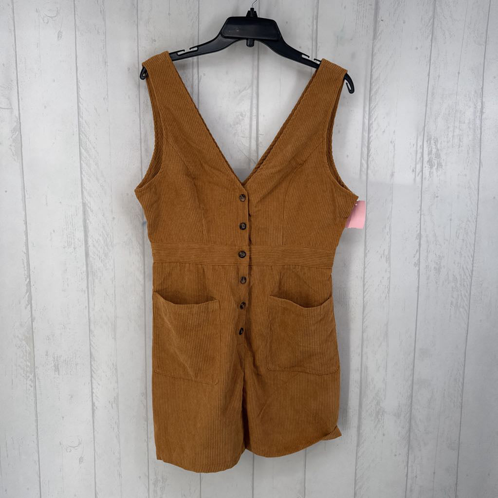 L corduroy slvls dress