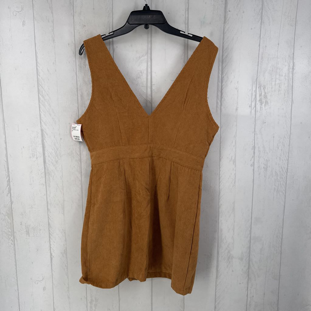 L corduroy slvls dress