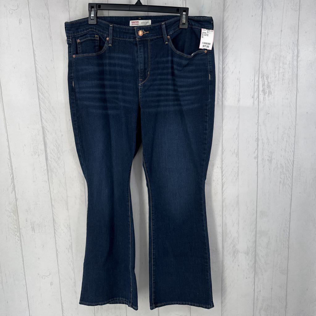 16s mid-rise bootcut jean