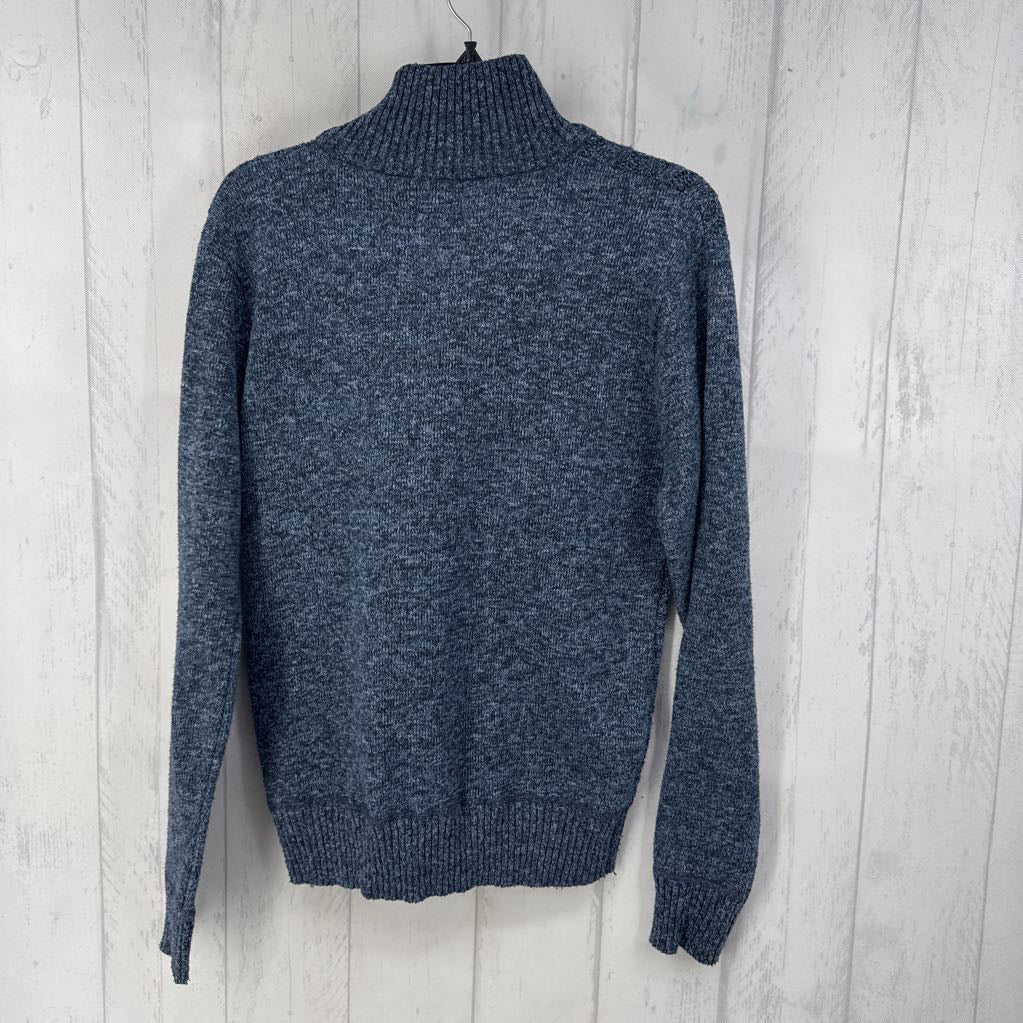 S/P cable knit quarter button sweater