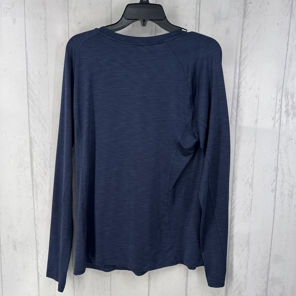 XL marled l/s top