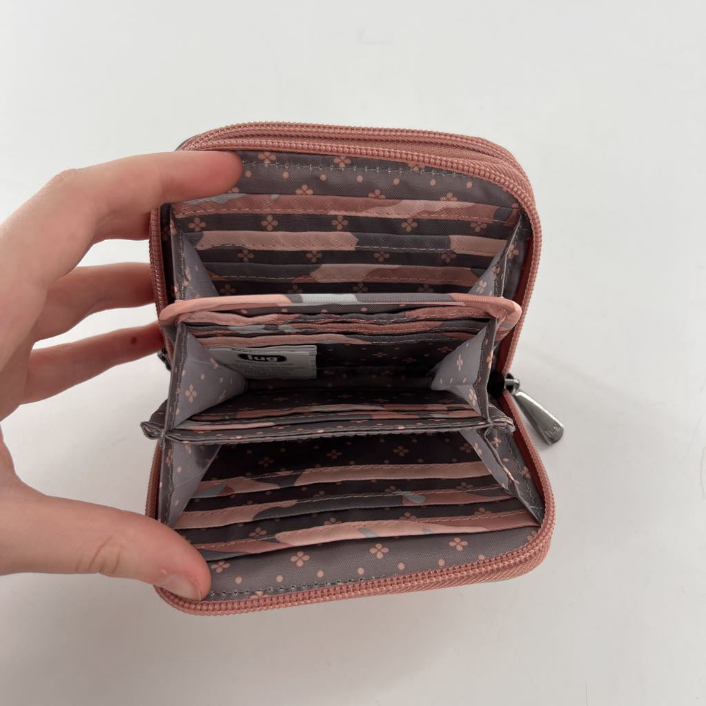 nylon qbi-fold wallet