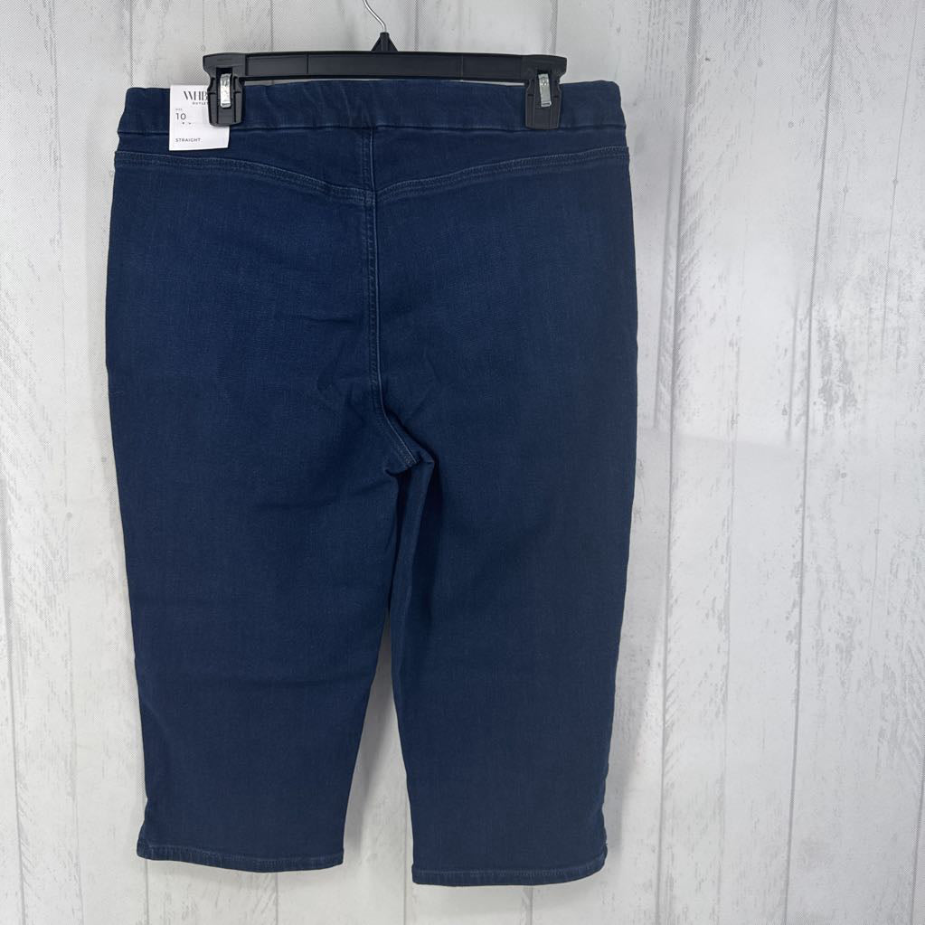 R69 10 pull on denim capris