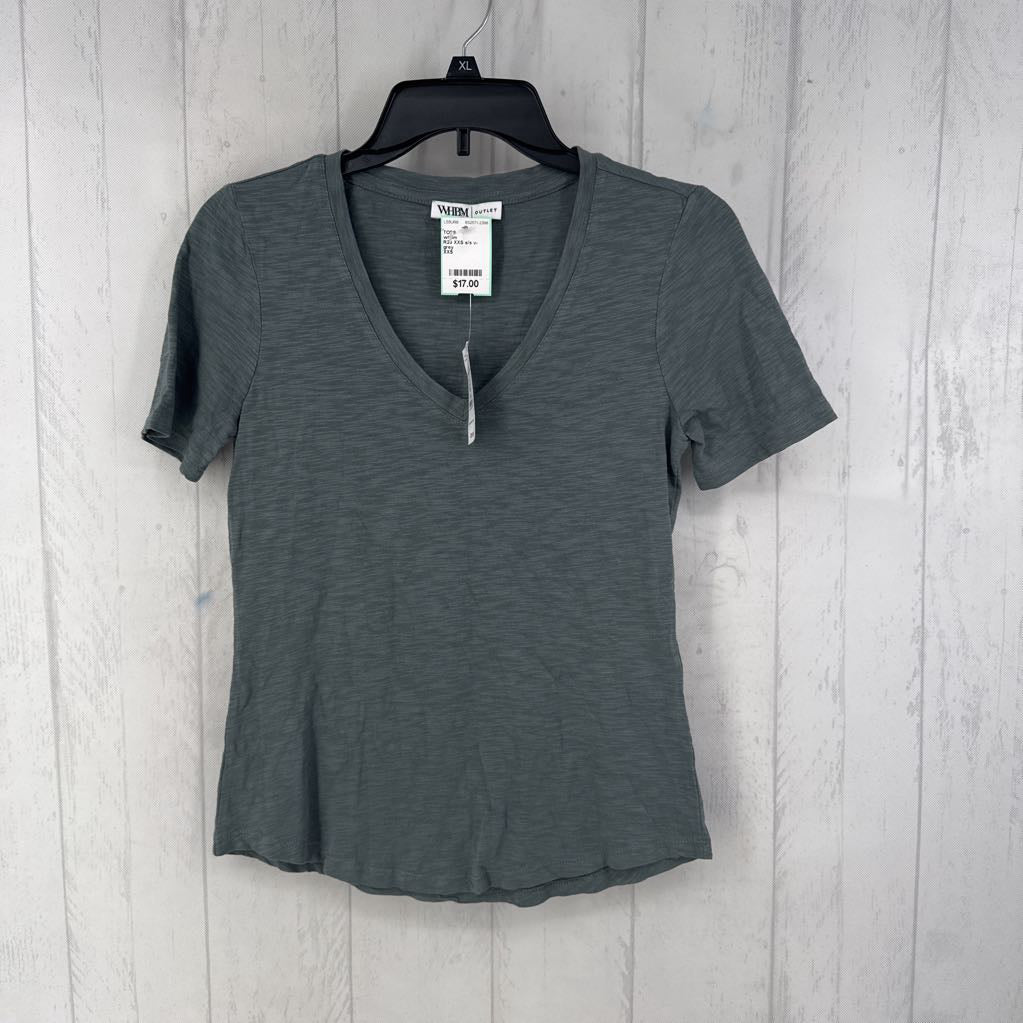 R29 XXS s/s v-neck top