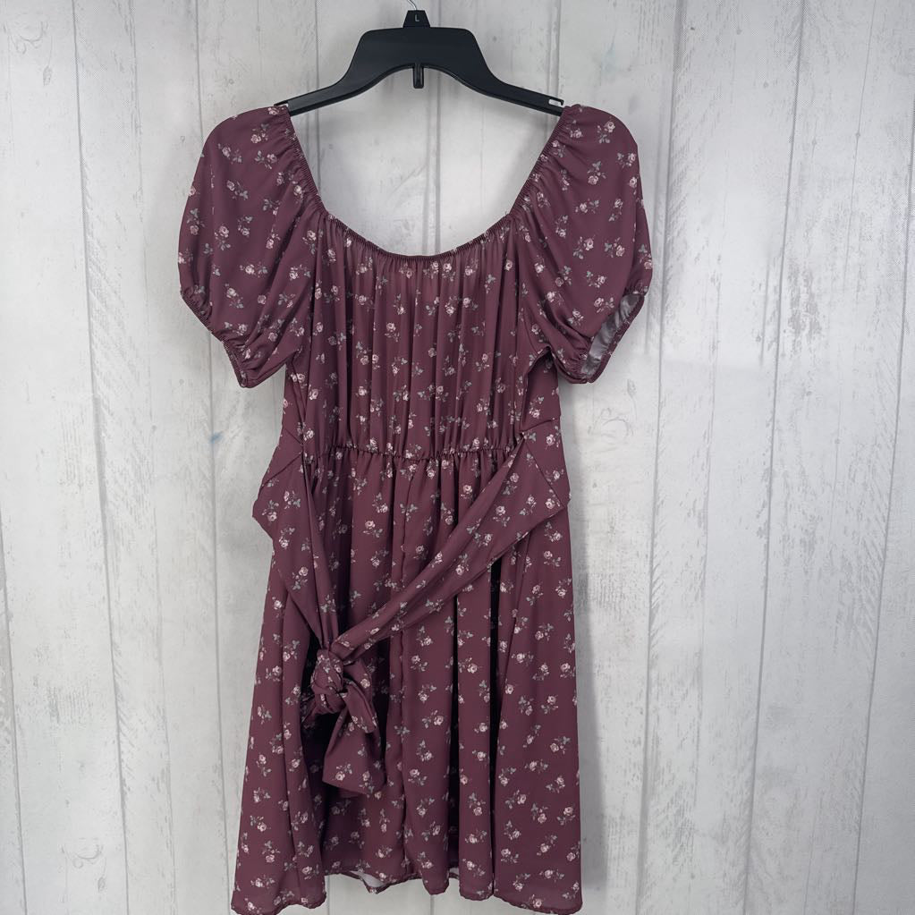 M flo print s/s dress