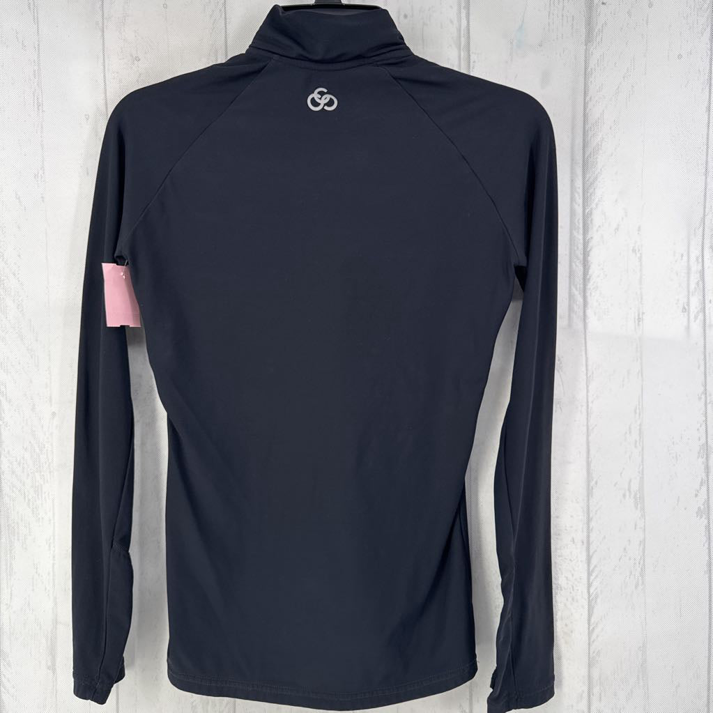 S quilted quarter-zip l/s pullover