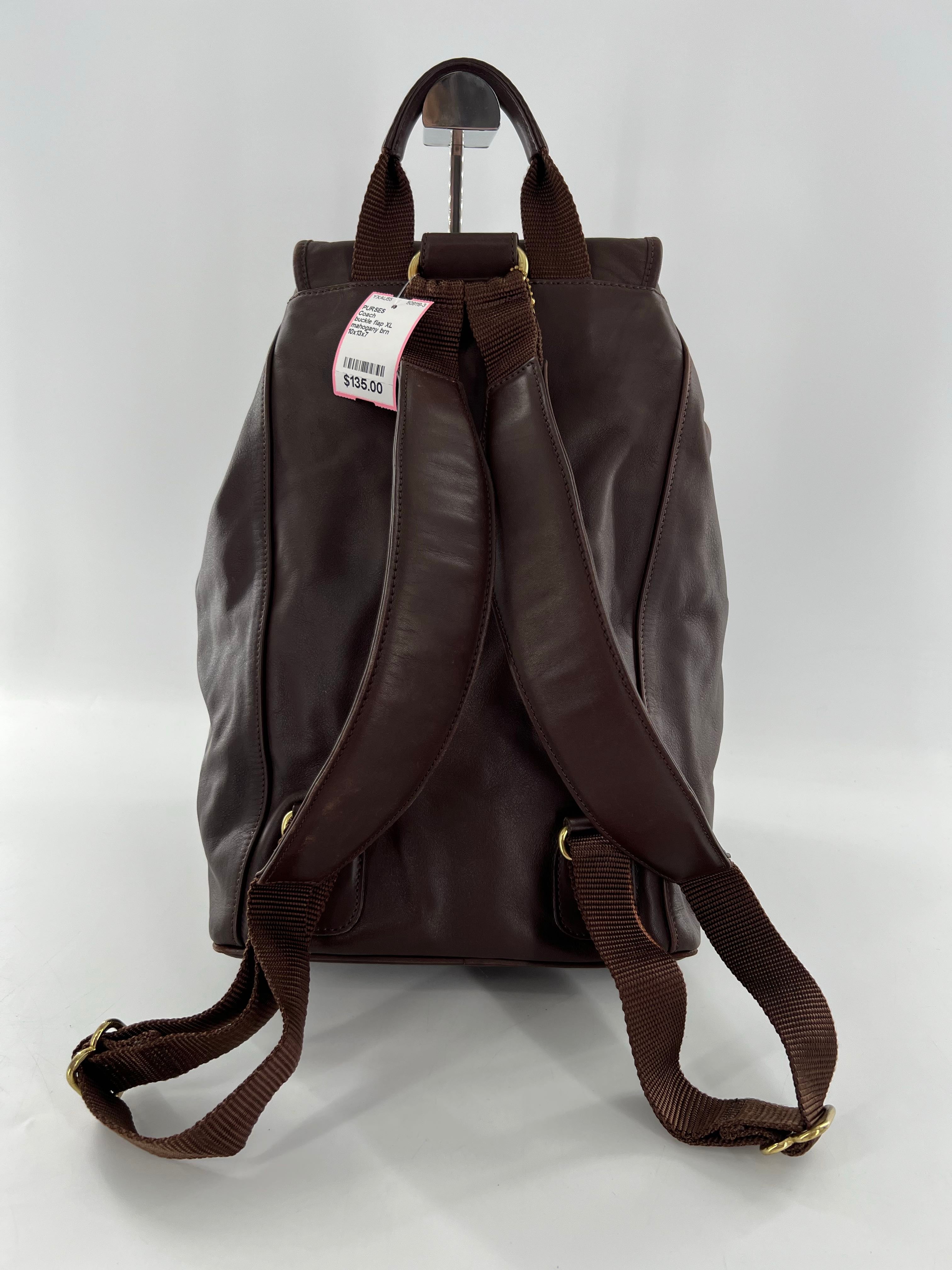 buckle flap XL backpack