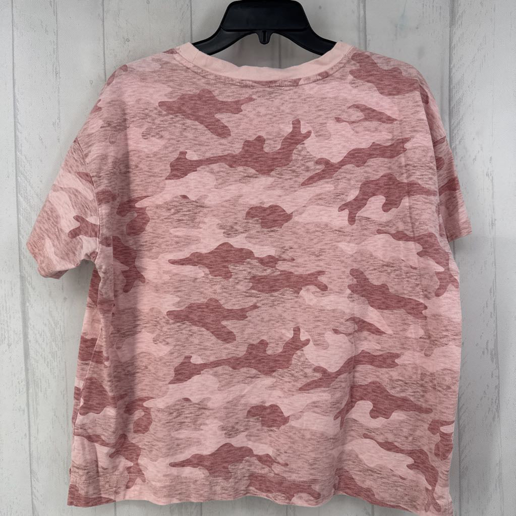 L camo print s/s tee