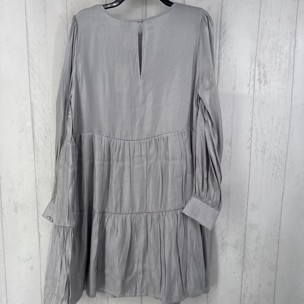 R25 L tiered l/s dress